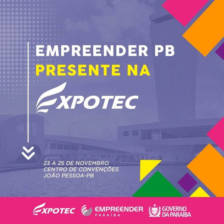 Empreender PB participa da Expotec 2022 com foco na juventude